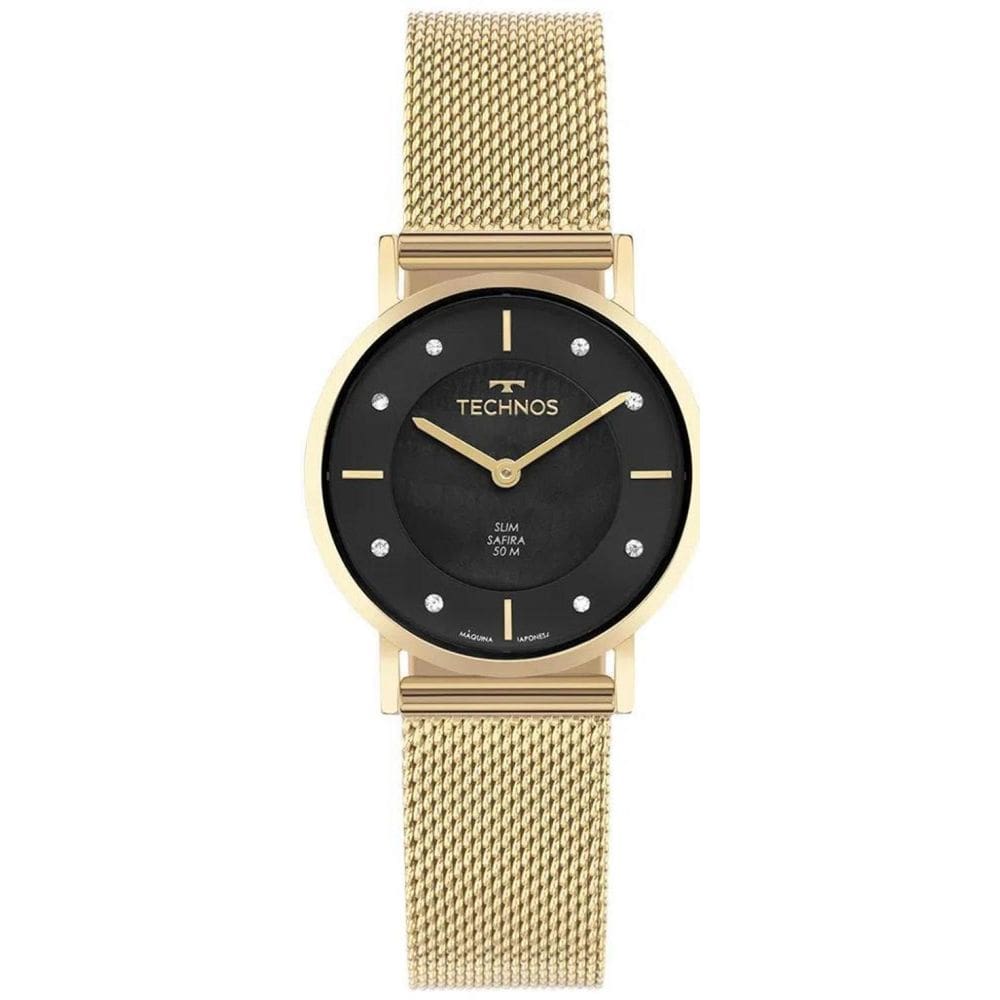 Relógio Technos Analógico Dourado Feminino 2025Ltx1P