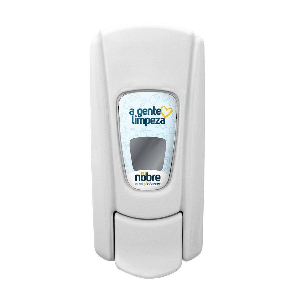 Porta Sabonete Líquido Ou Álcool Gel Nobre City Branco