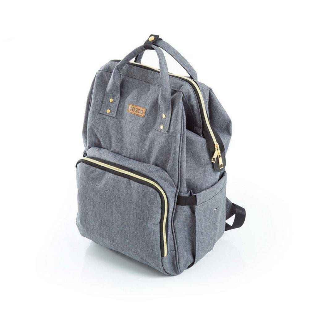 Mochila Multifuncional Peggy Cinza Cosco