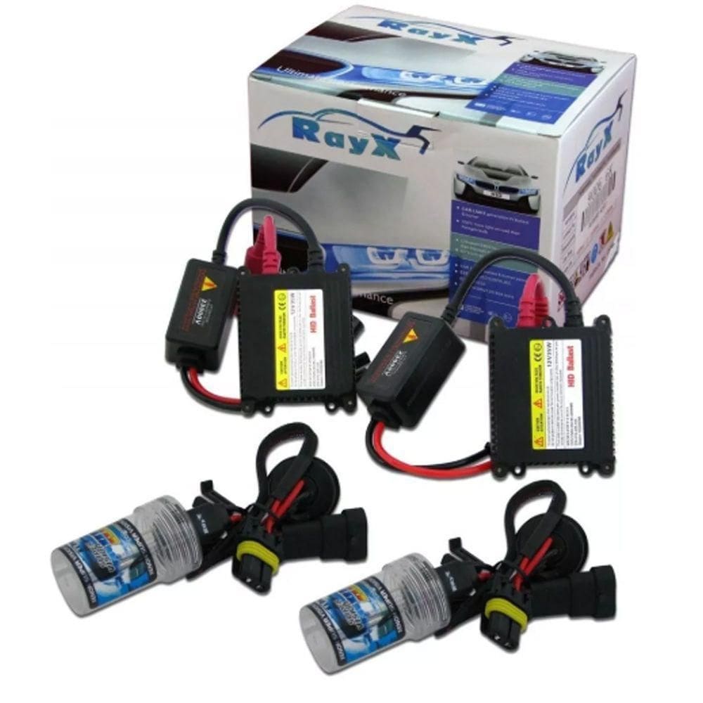 Kit Xenon Lampada H4-2 6000K Com Reator 12V Rayx