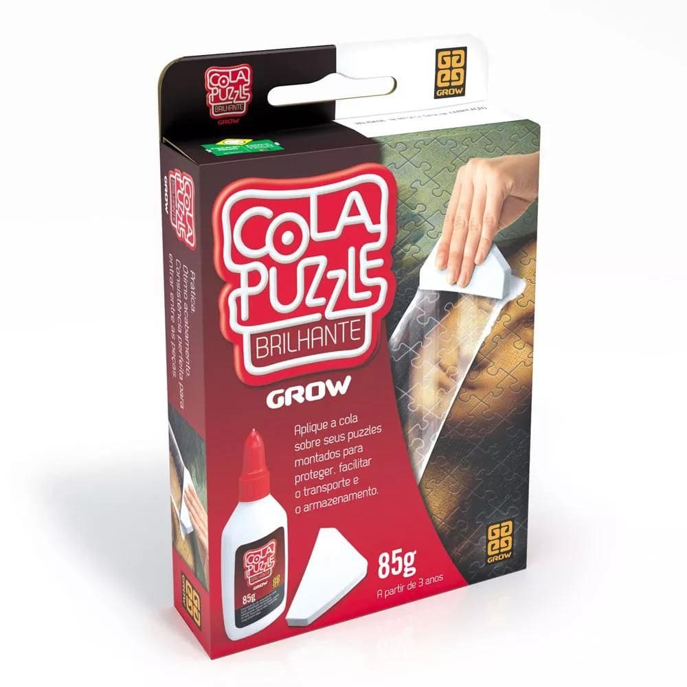 Cola para Puzzles 85g - Proteção e Transporte