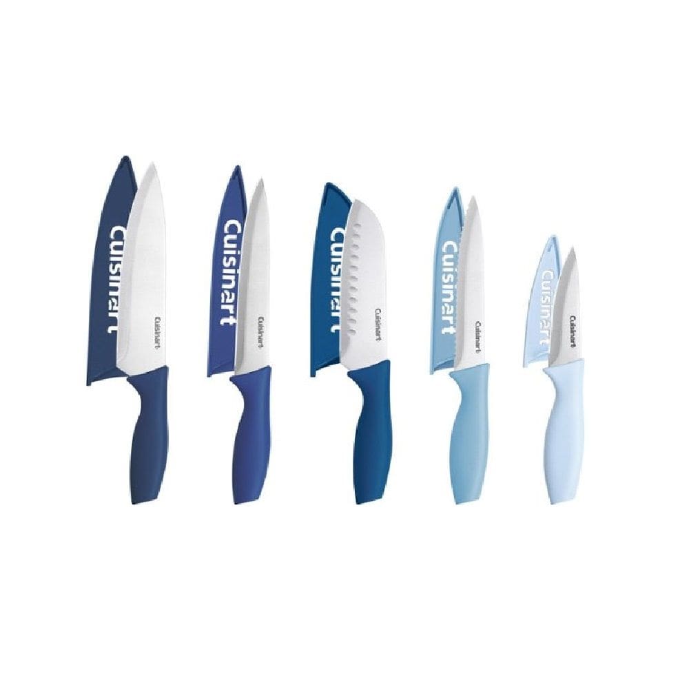 Cuisinart Conjunto Facas Azuis 5 Facas e 5 Capas Protetoras
