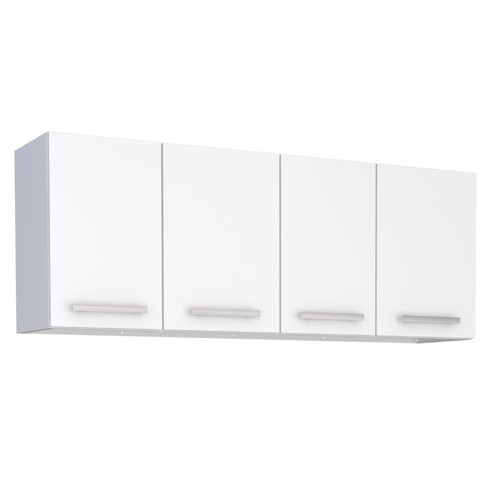 Armário Suspenso 4 Portas Codajás Branco