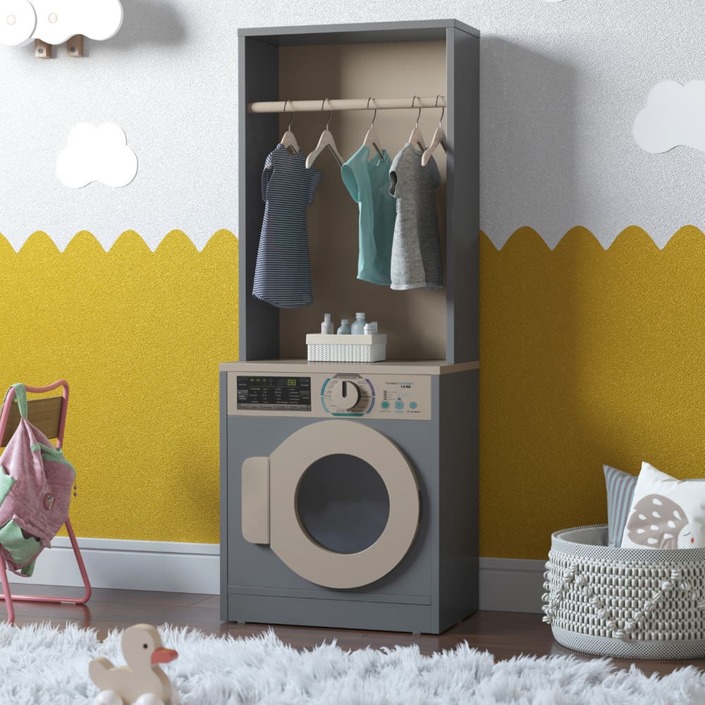 Lavanderia de Brinquedo Infantil Busan Cinza