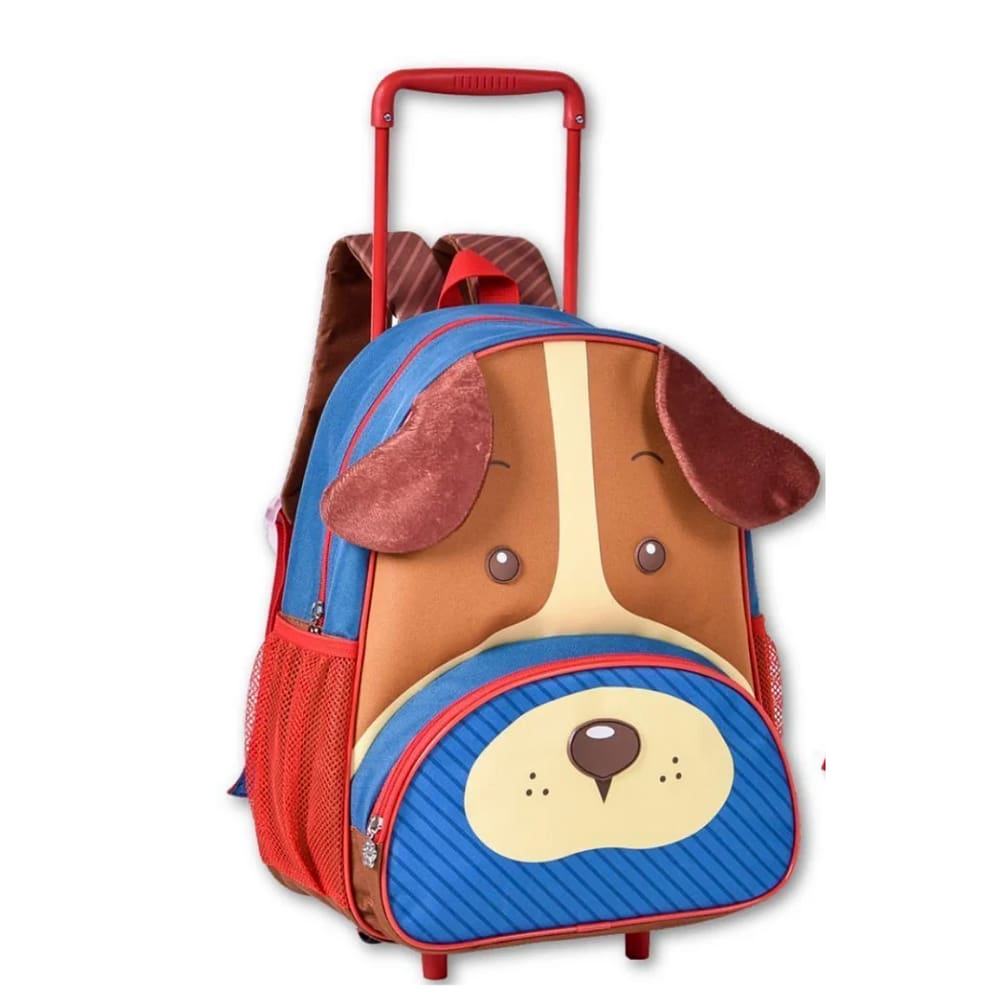 Mochila de Rodinha Cachorro Caramelo Clio Pets 13\" CP24501B