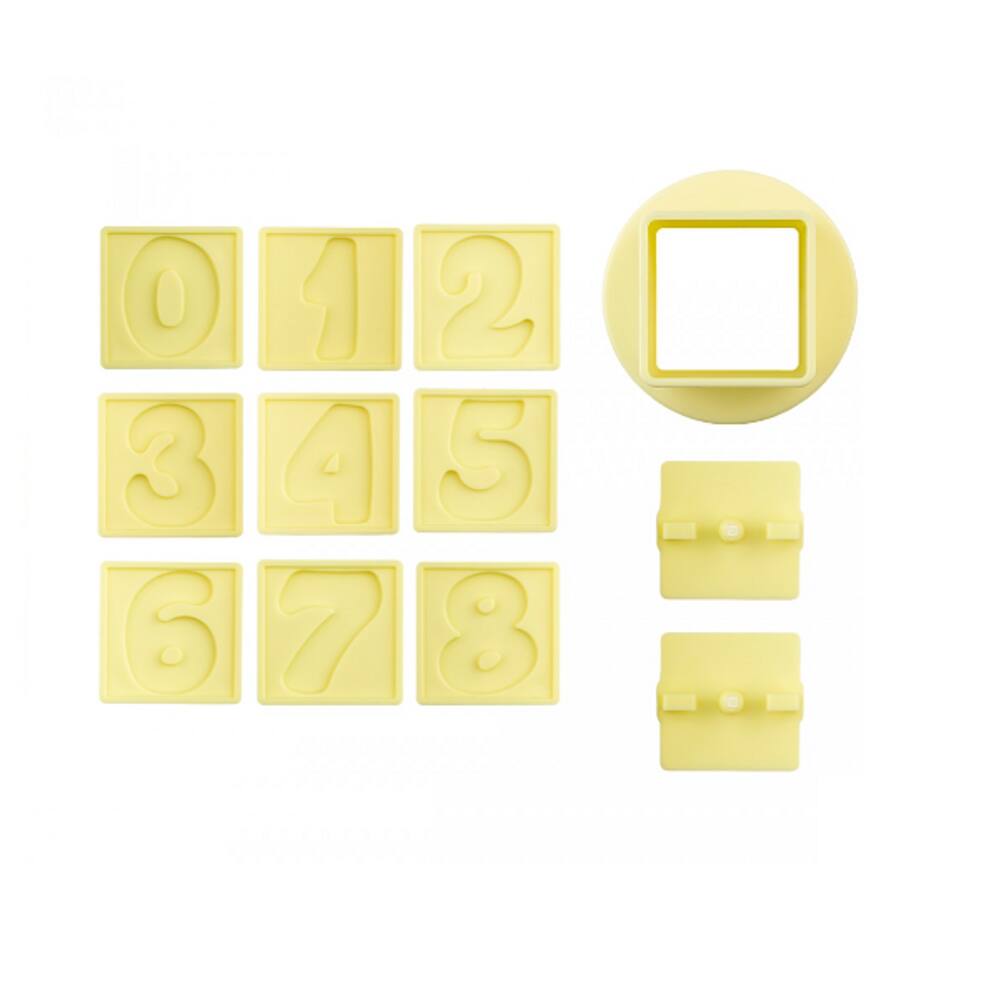 Molde Ejetor Max Numeros S/ Base Bluestar