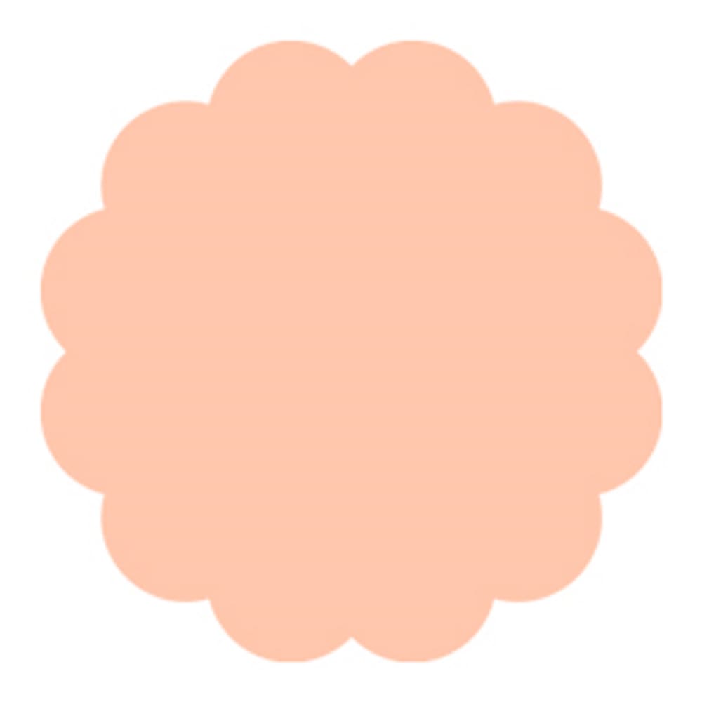Fundo Chapado N. 7 Rosa Bebe C/100 Curifest
