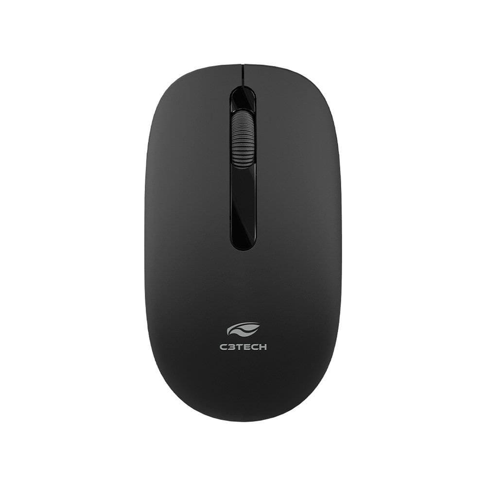 Mouse C3tech Sem Fio M-W15bk Preto