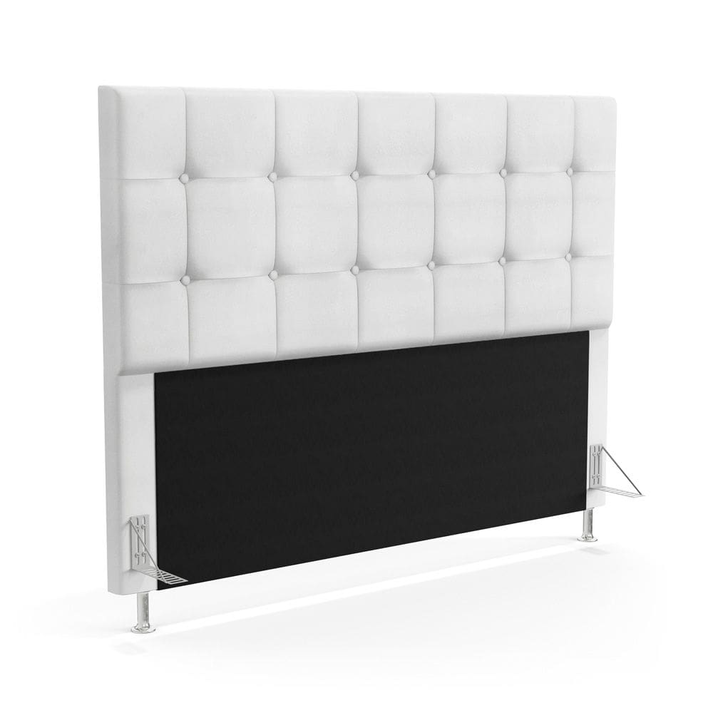 Cabeceira para Cama King Soraya 195 Tecido Corino