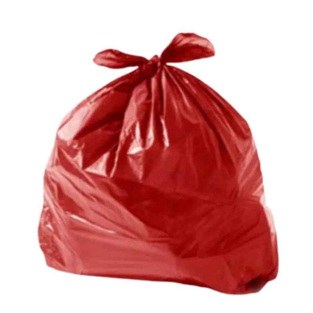 Saco Lixo Vermelho 40l Splus