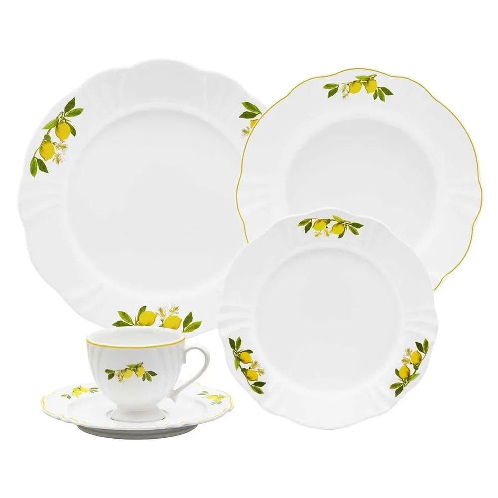 Aparelho de Jantar 30 Peças Soleil Limoni Oxford