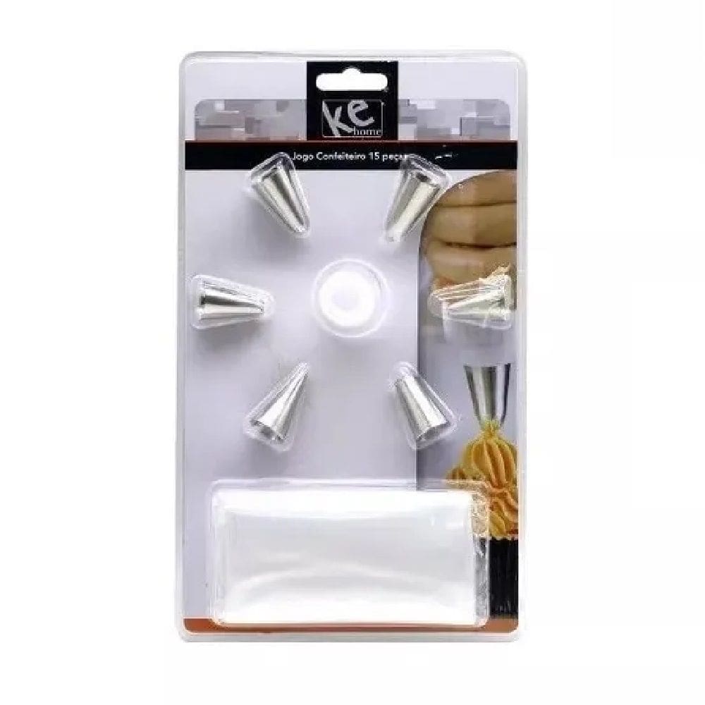 Jogo De Confeitar 15 Peças 6385