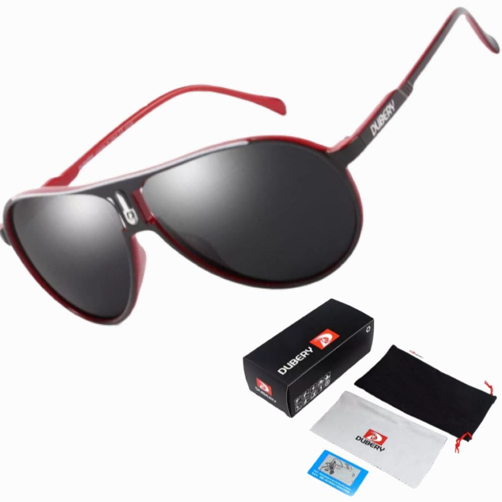 Óculos De Sol Polarizado Aviador Uv400 Dubery D102