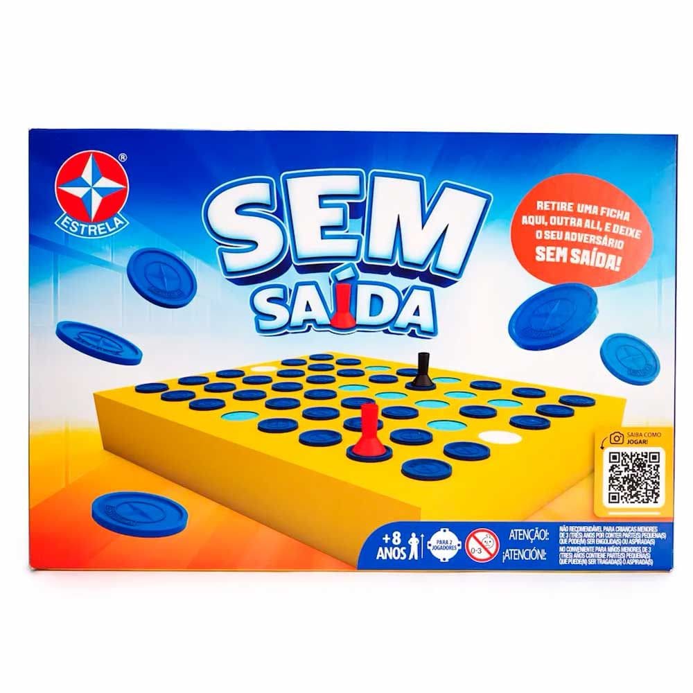 Jogo Infantil - Raciocínio e Lógica - Sem Saída - Estrela