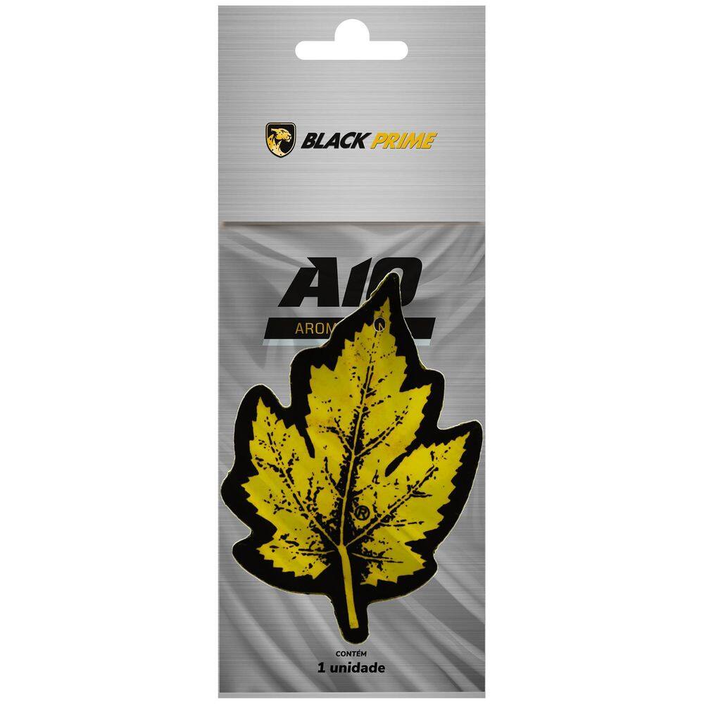 Aromatizante Folha A10 Black Prime Cx Com 24