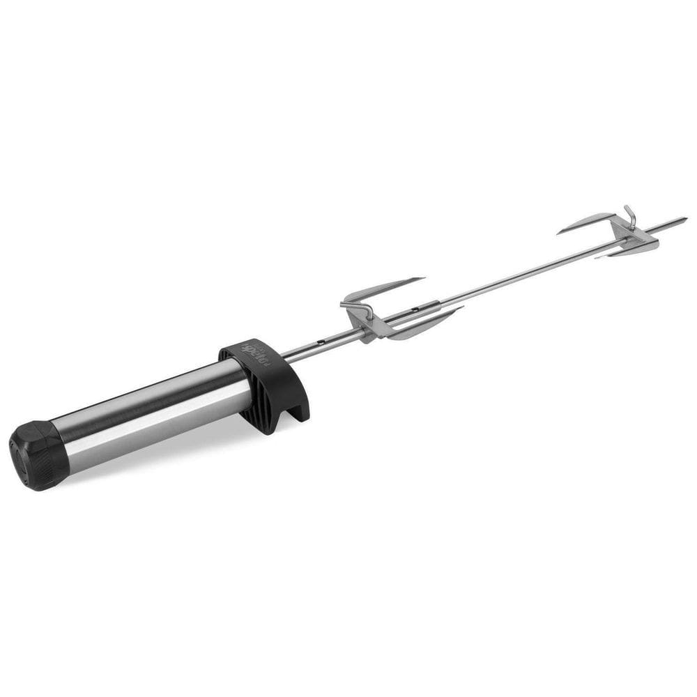 Espeto Giratório Rotary Speto Sorocaba Aço Inox + 4 Pilhas