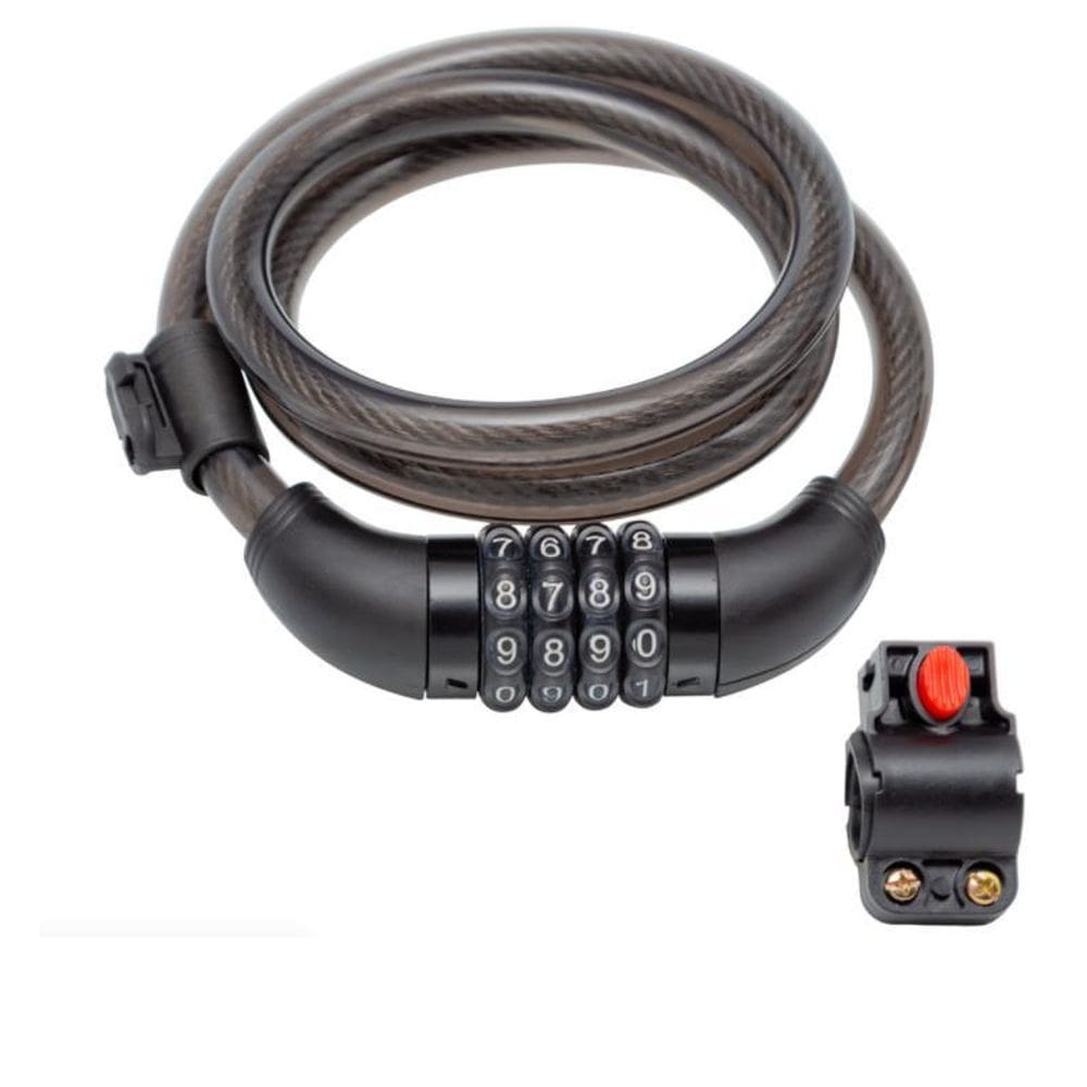 Cadeado Bike Com Segredo E Suporte 12Mm X 1000Mm Reforçado