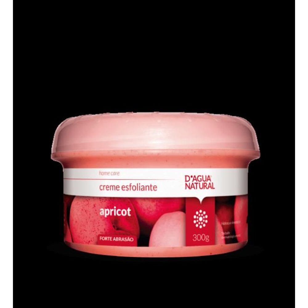 Creme esfoliante forte D`agua Natural 300 gramas