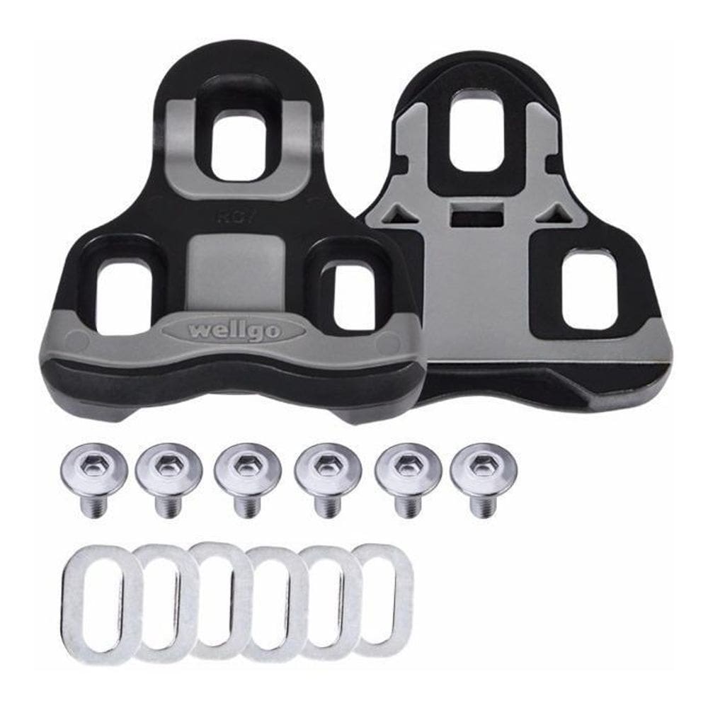 Taco Para Pedal Look Kéo - Wellgo Rc7C 0º Preto