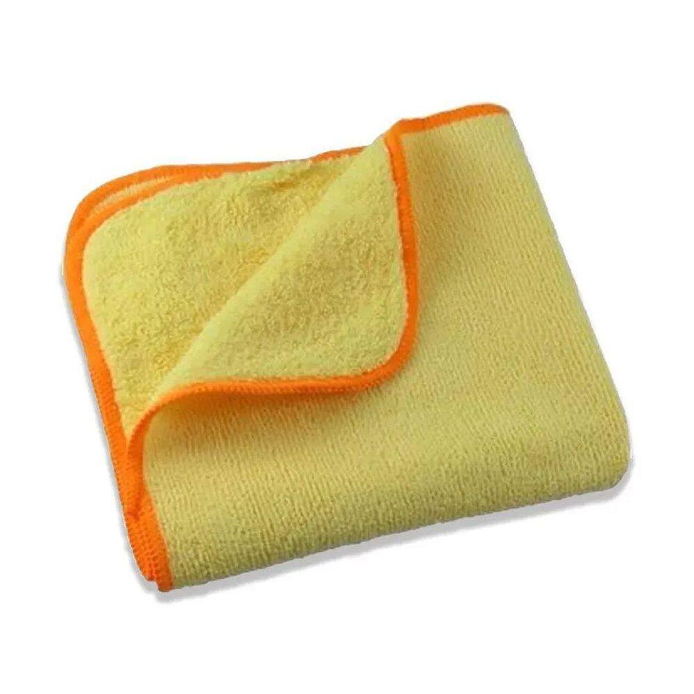 Flanela De Microfibra 37X57Cm 300Gsm Amarela 4Wash