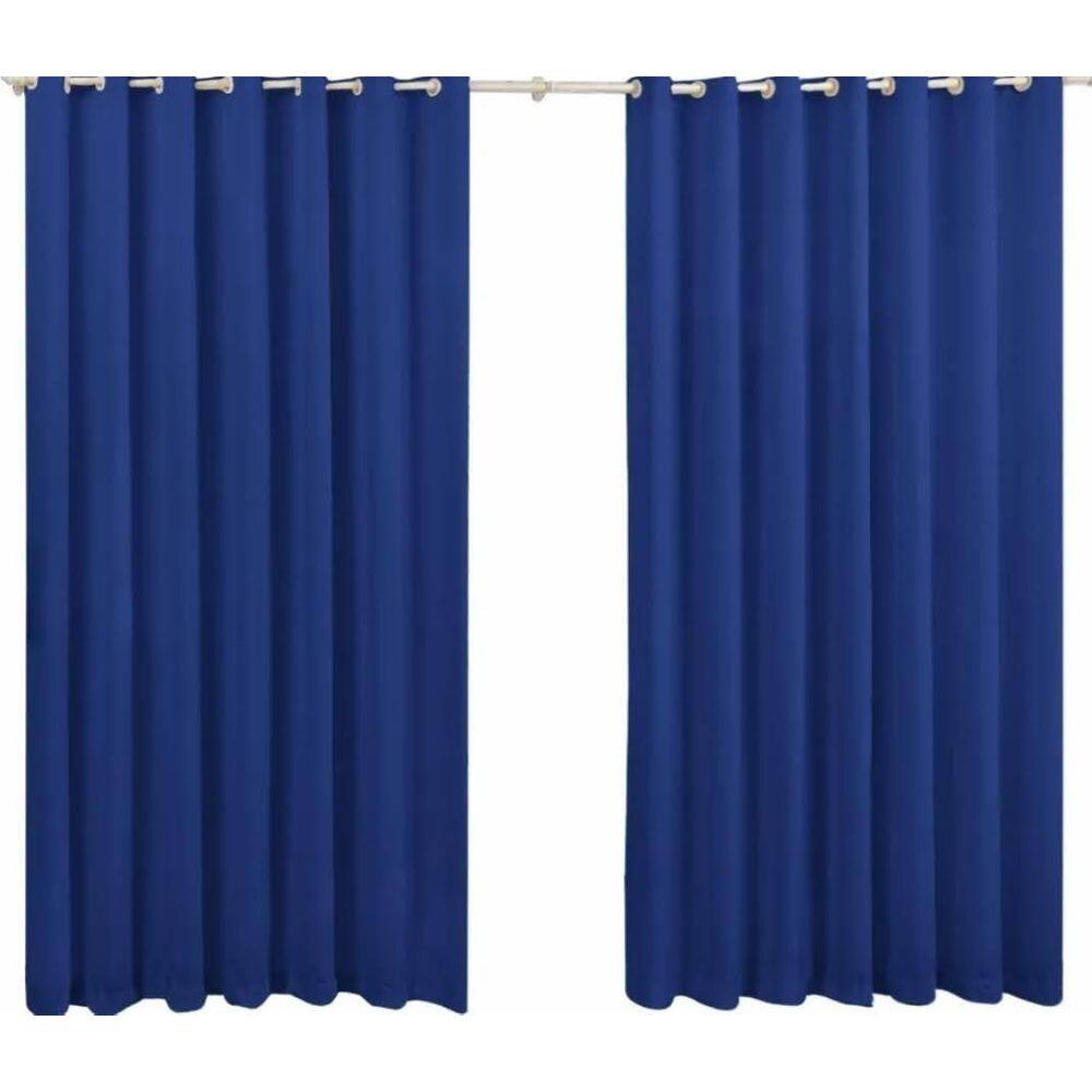 Cortina 2,00X1,40 Oxford Quarto Sala Cozinha Azul Royal