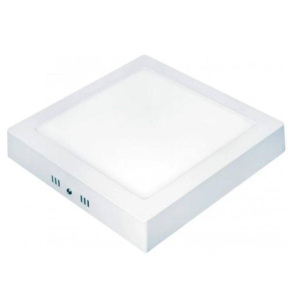 Painel LED Quadrado Lux 12W Bivolt - 6500K Branco