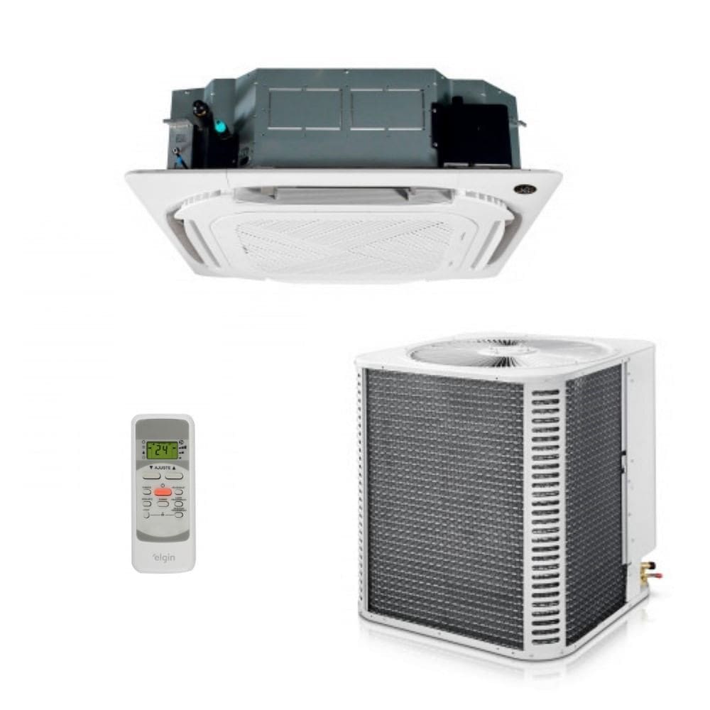 Ar Condicionado Split Cassete 36000 Btu Frio Eco - Inverter - Elgin - 220v - Kvfi36c2na