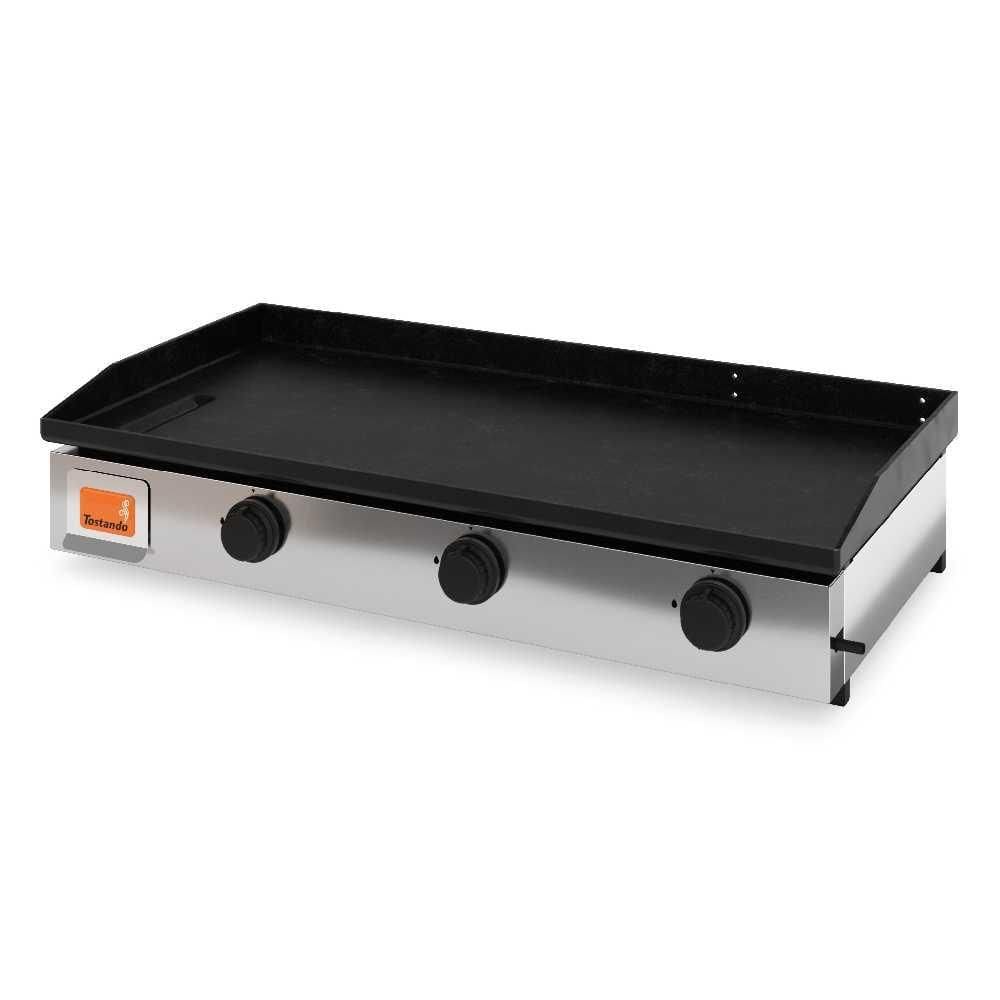 Chapa Bifeteira a Gás 1,00m Inox CB100 - Tostando