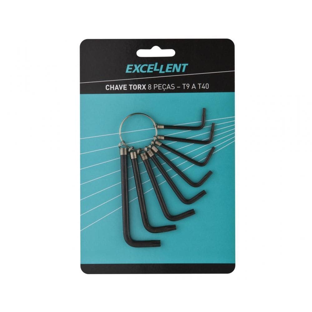 Chave Torx 08Pcs Blister