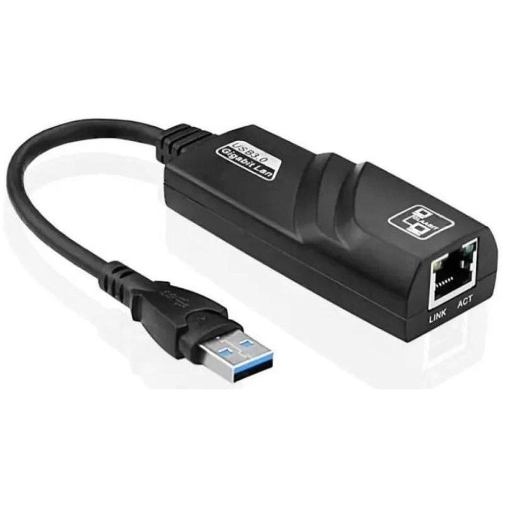 Adaptador Rede Usb 3.0 Gigabit Rj45 Ethernet 10/100/1000