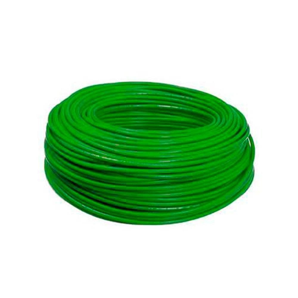 Cabo Flexível Corfio 10mmx500m Bobina 750V Verde