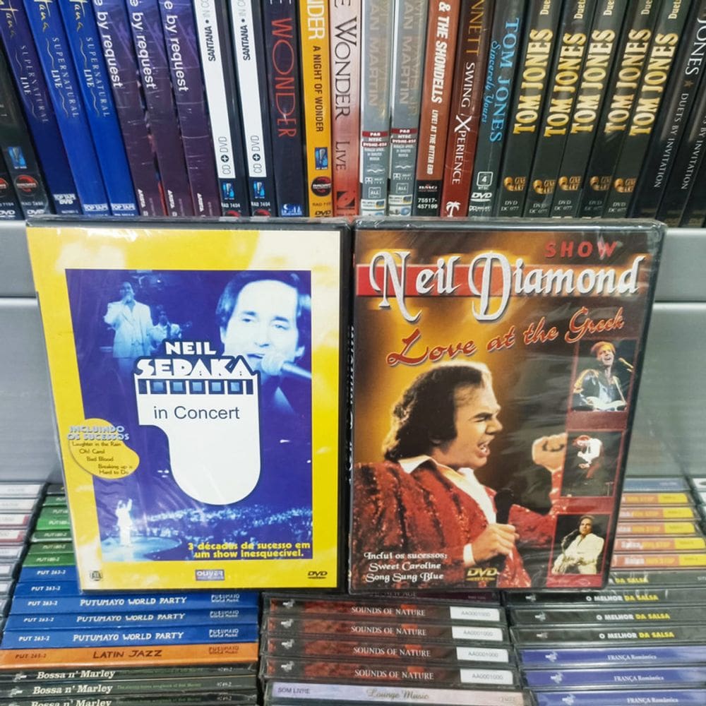 Neil Diamond - Love At The /Neil Sedaka - In Concert 2 DVDS