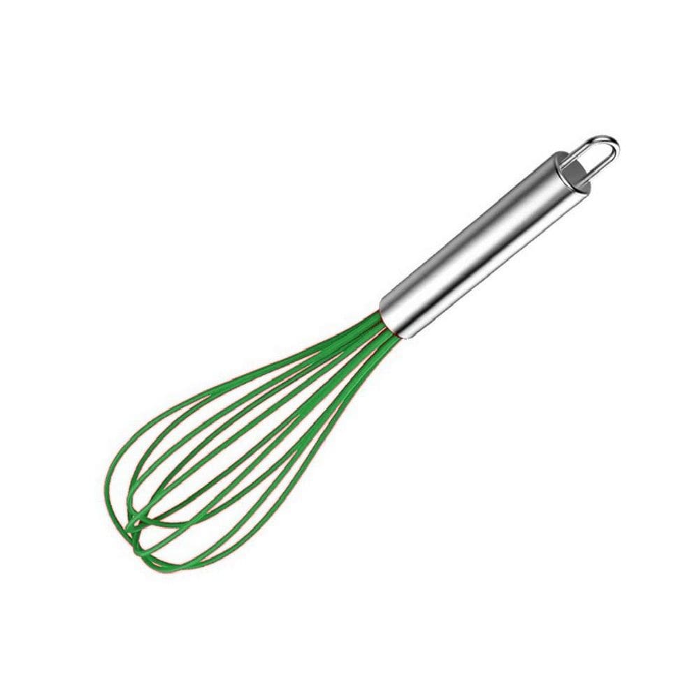 Batedor em Silicone Verde 25,5 Cm