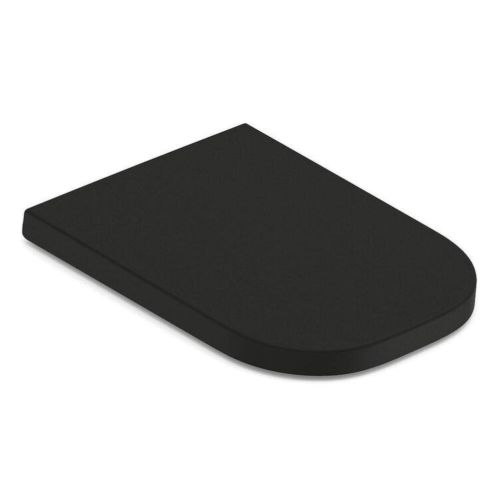 Kit 2 Assentos único Termofixo Softclose Prime Incepa Matte Black