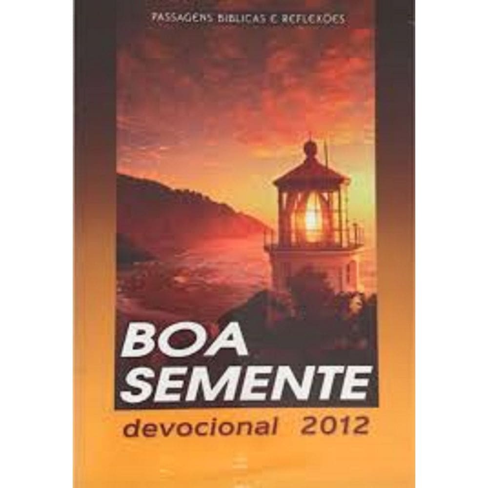 Livro Novo Boa Semente Devocional 2012