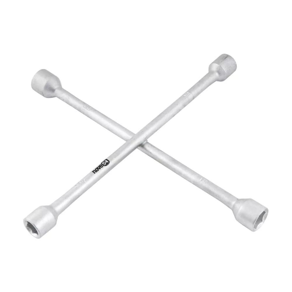 Chave De Roda Nove54 Tipo Cruz 4 Bocas 17x19x21x23mm