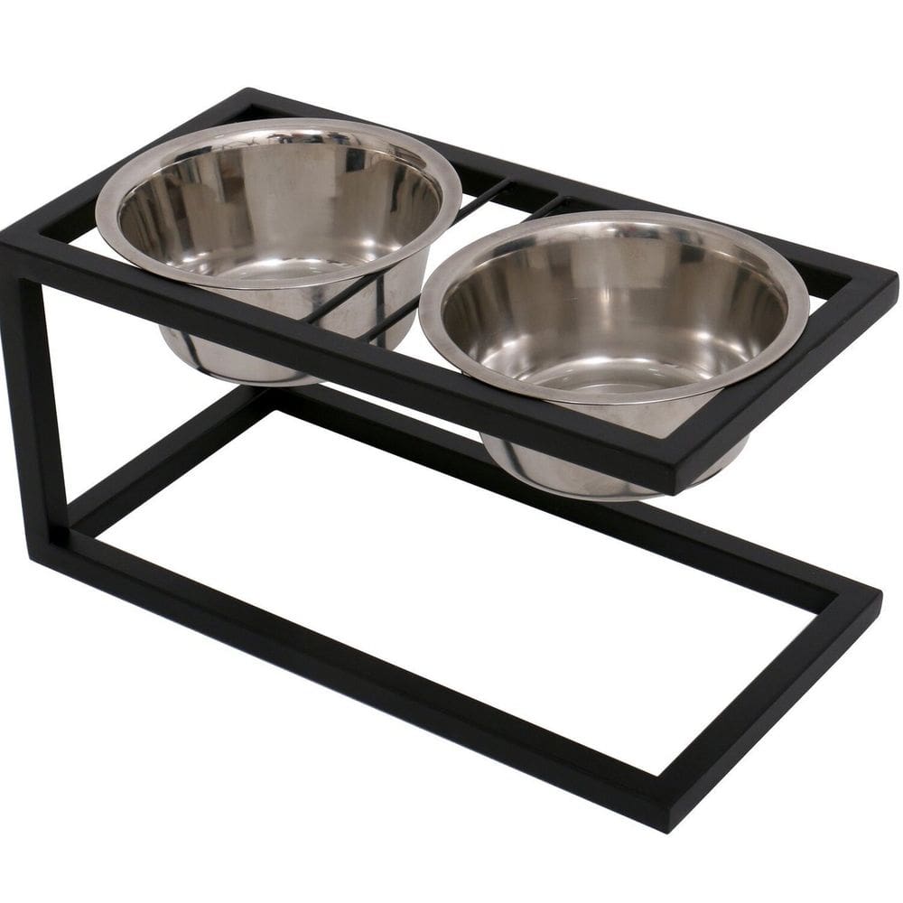 Comedouro e Bebedouro Dorothy Grande Preto