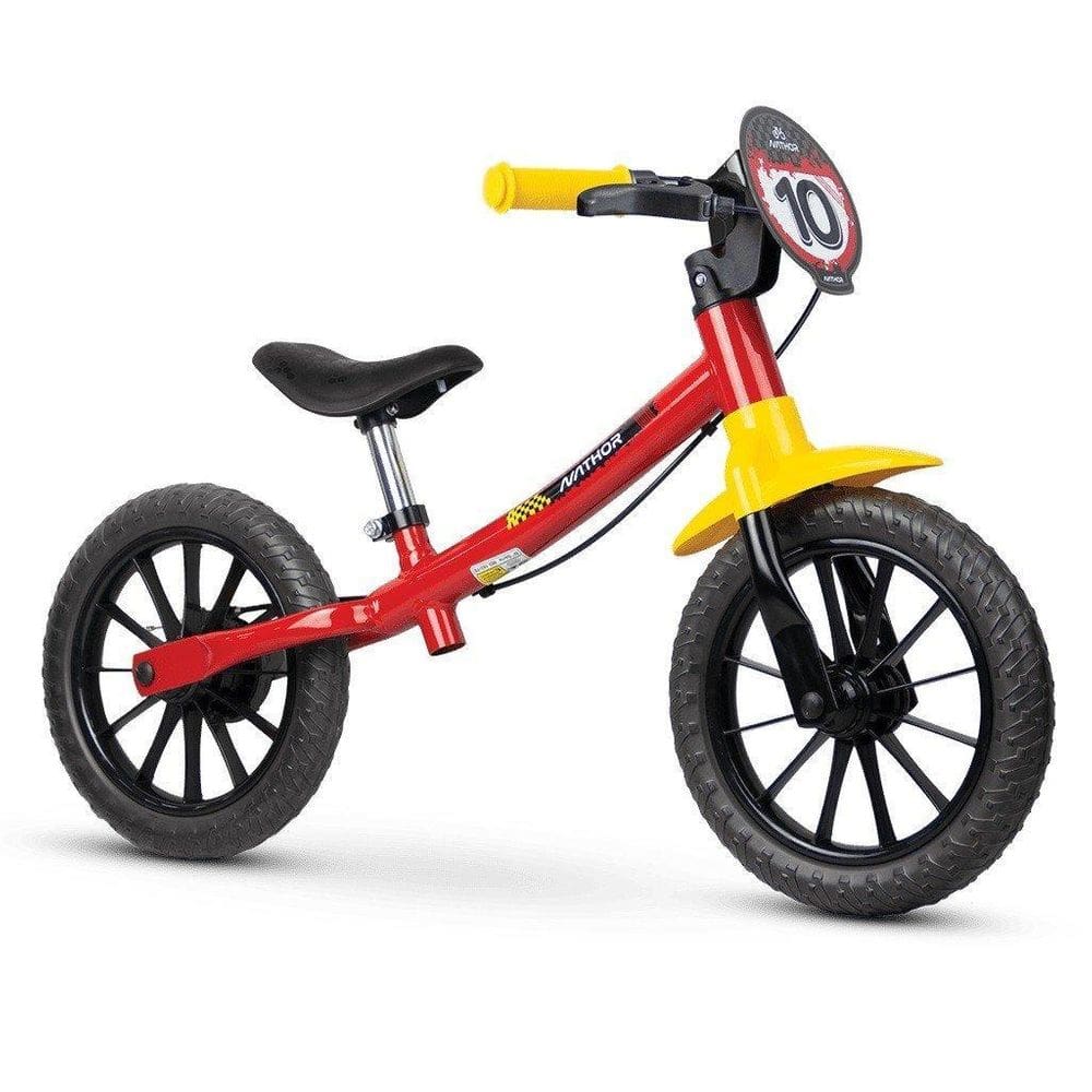 Bicicleta De Equilibrio Balance Bike Masculina Menino Nathor