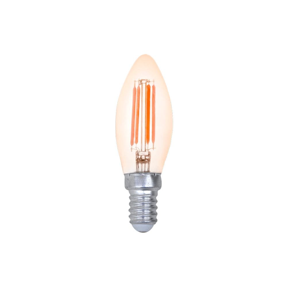 Lâmpada Led Nordecor Filamento Vela C35 4W E14 Bivolt