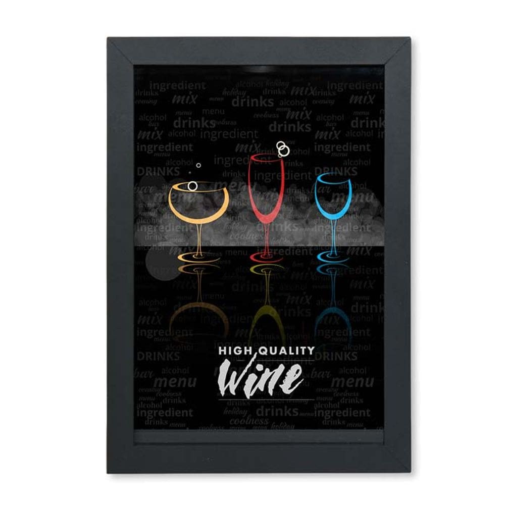 Quadro Porta Rolhastampinhas Tema Vinhos E Cervejas Qpr001