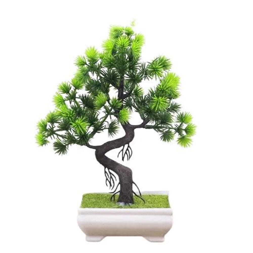 Vaso Planta Artificial Bonsai Flores Decoração Mesa Jardim