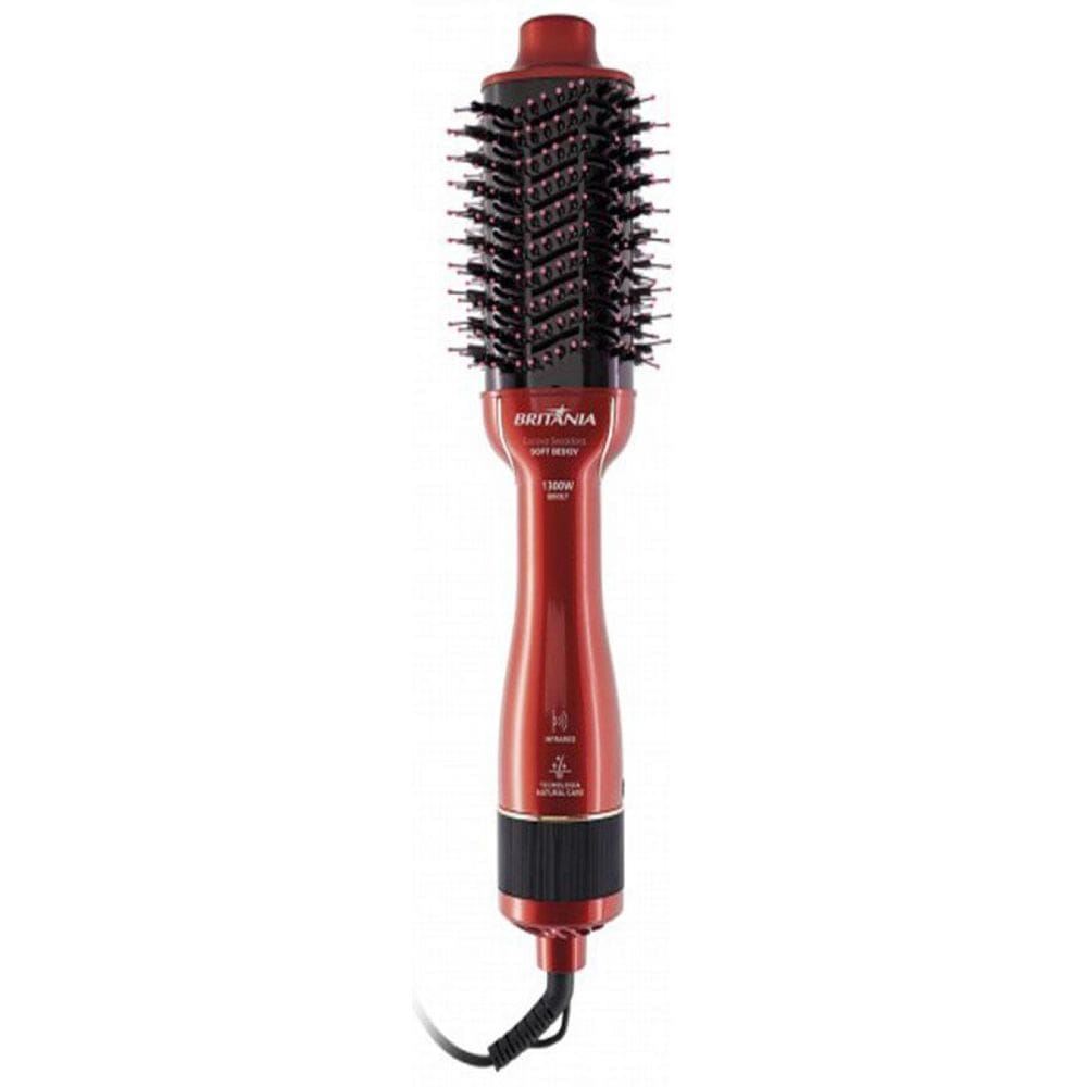 Escova Secadora Britânia Soft Bes12V, Íon, 1300W, Bivolt