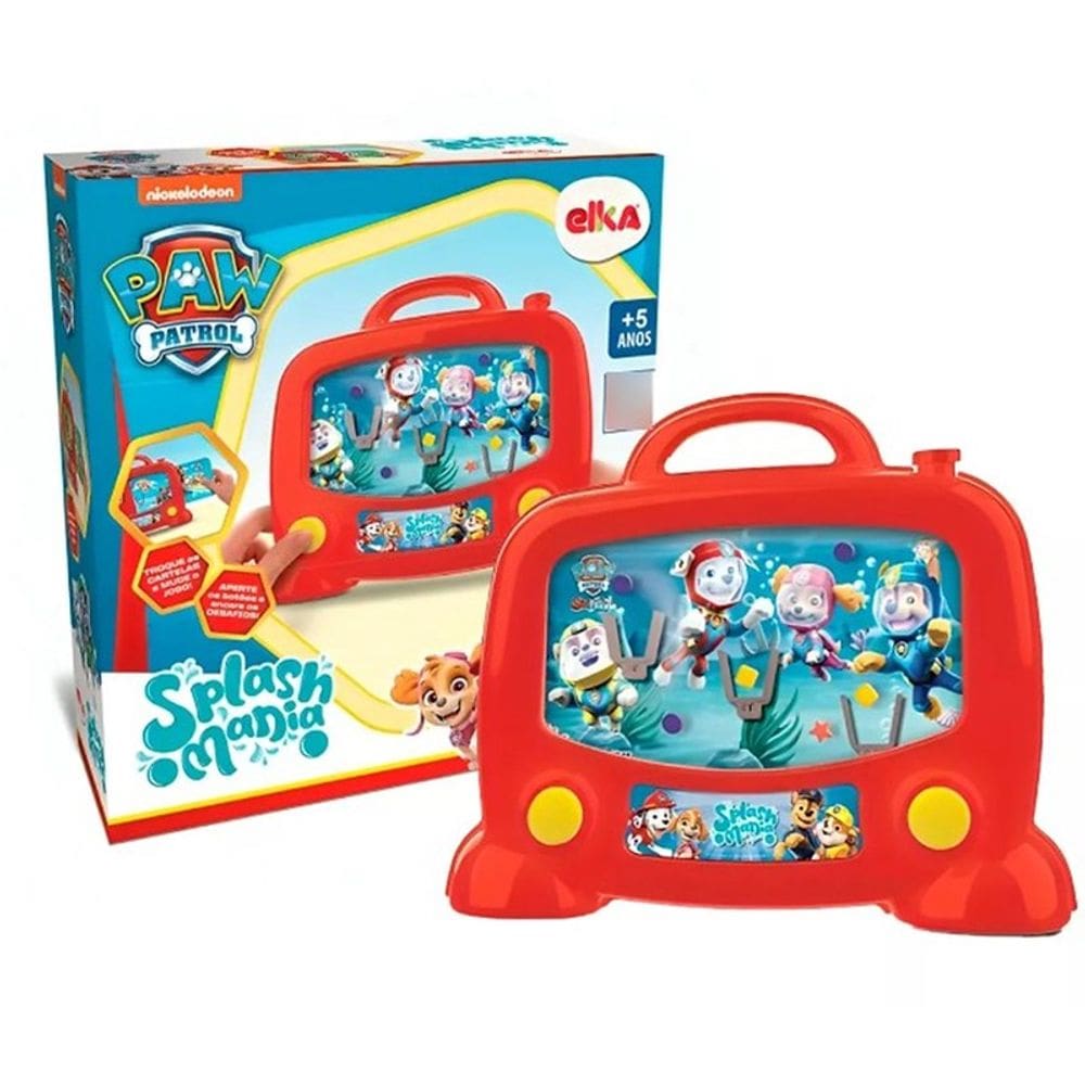 Brinquedo Splash Mania Àgua Patrulha Canina - Elka