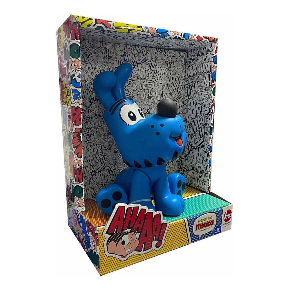 Boneco Vinil Turma Da Mônica Bidu Cachorrinho - Lider 3025