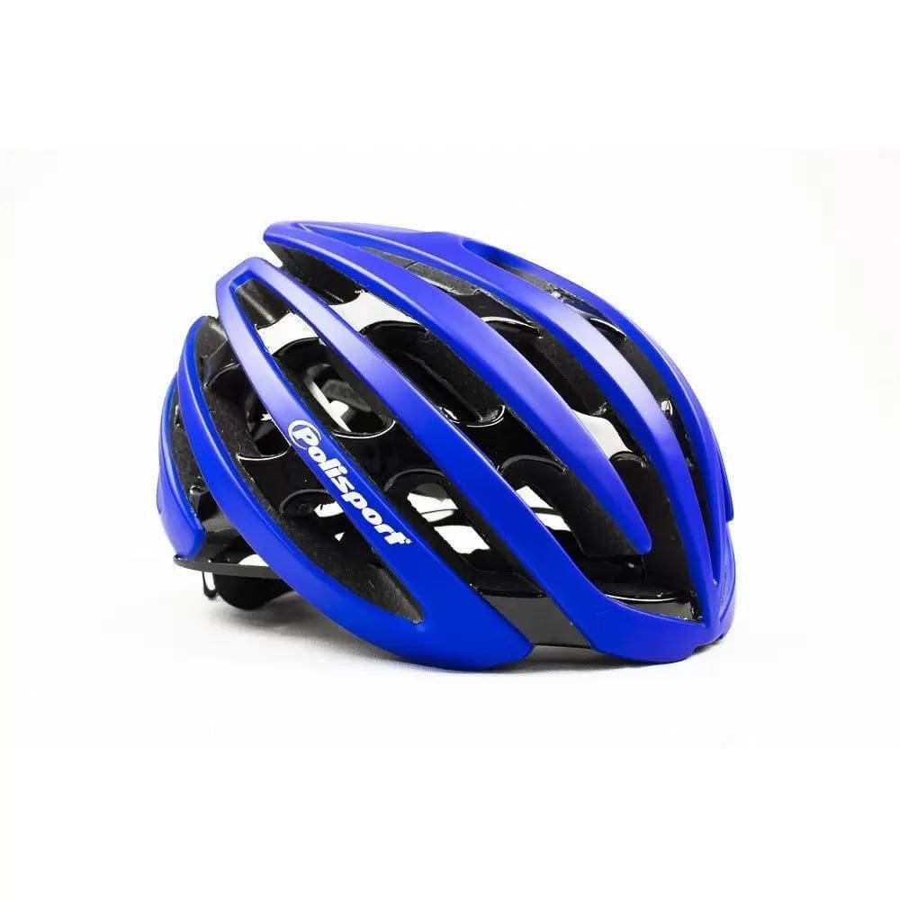 Capacete Ciclismo Light Road Preto E Azul Tam G 58/61 Mtb