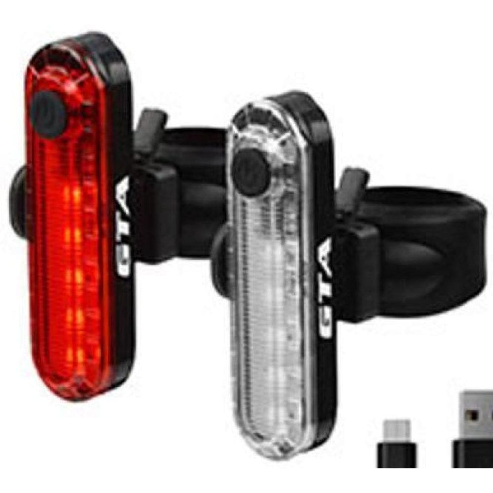 Kit Sinalizador Led Branco Diant 20 L E Verm 10 L Usb