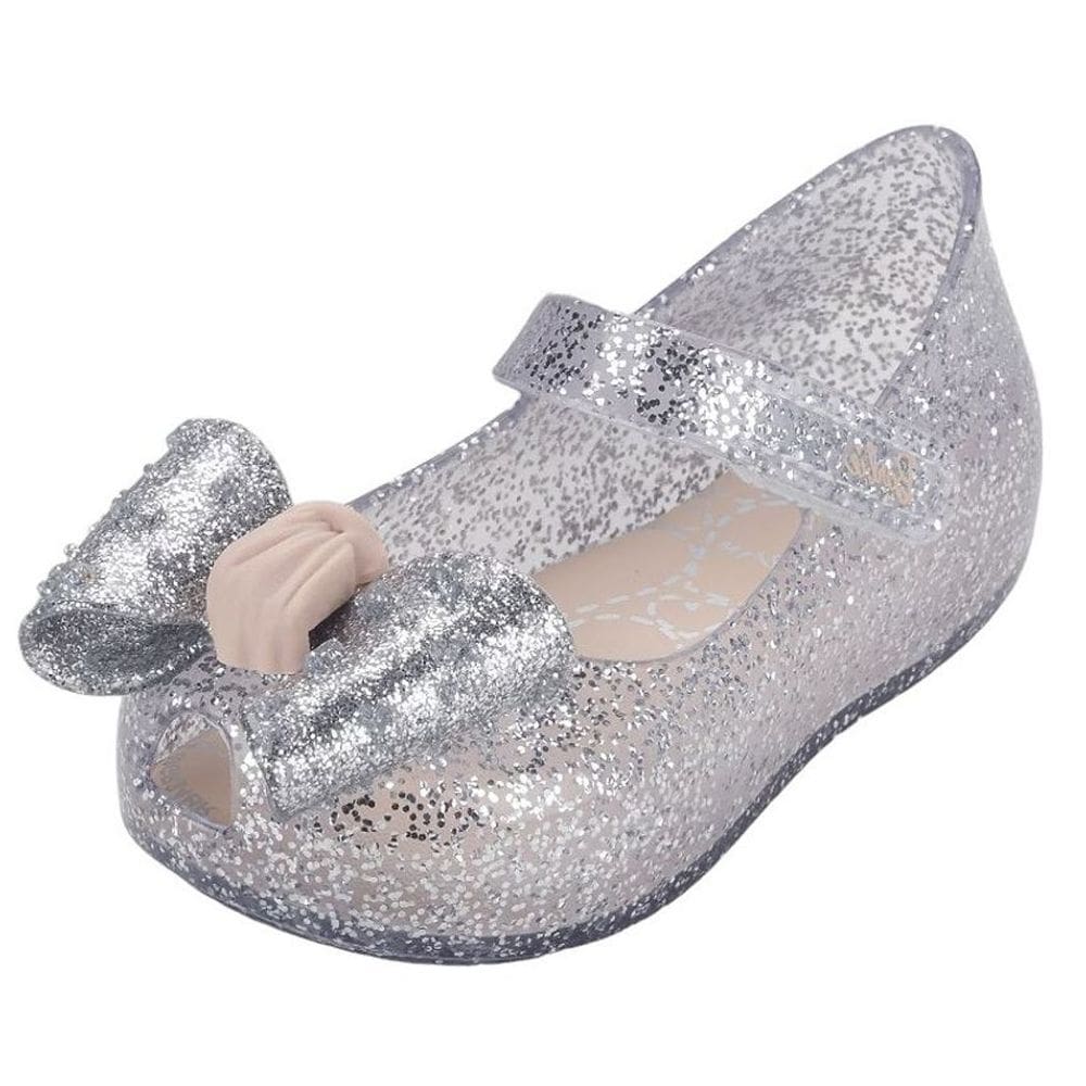 Sapatilha Infantil Menina Bebê Transparente Barbie Jelly