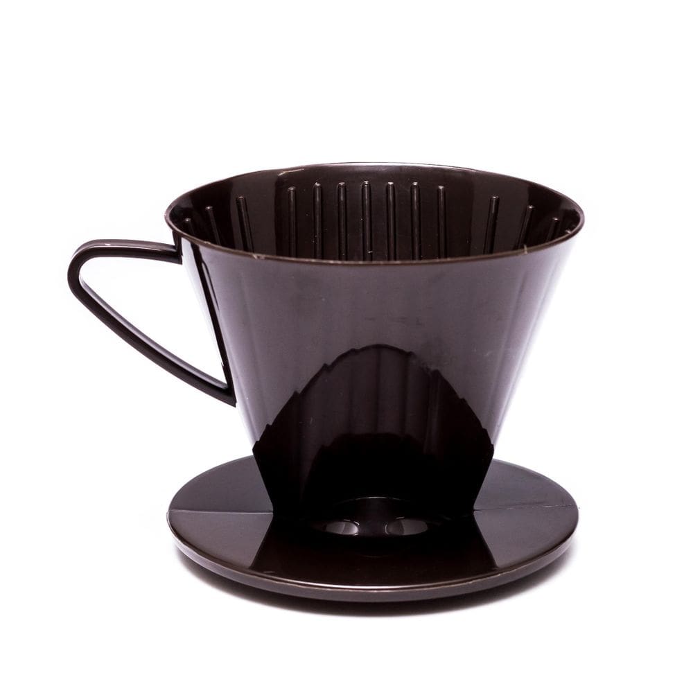 Suporte Filtro Para Coador De Cafe Plastico Marrom
