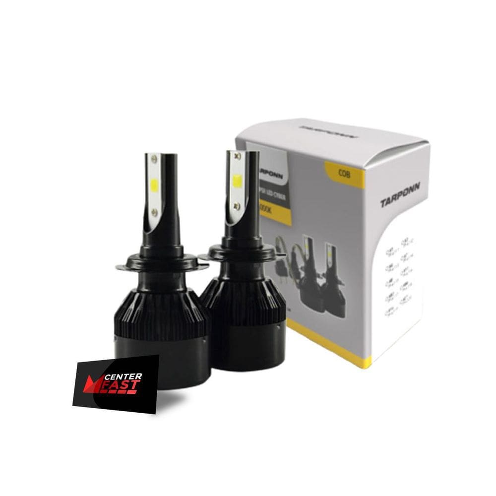 Kit Lâmpada H11 Super Branca Com Cooler Cyber 36W Tarponn