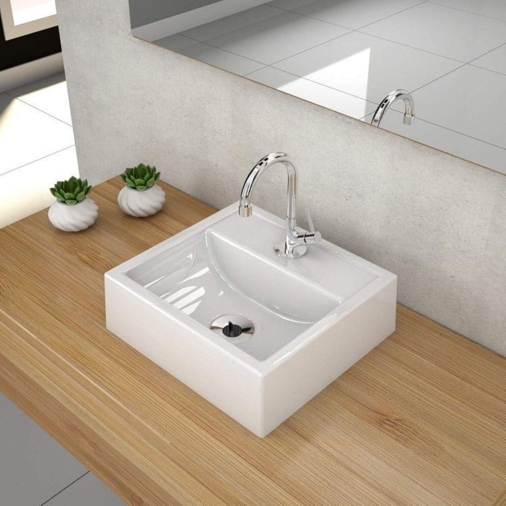 Kit 2 Cubas para Banheiro Q32w Compace Branco